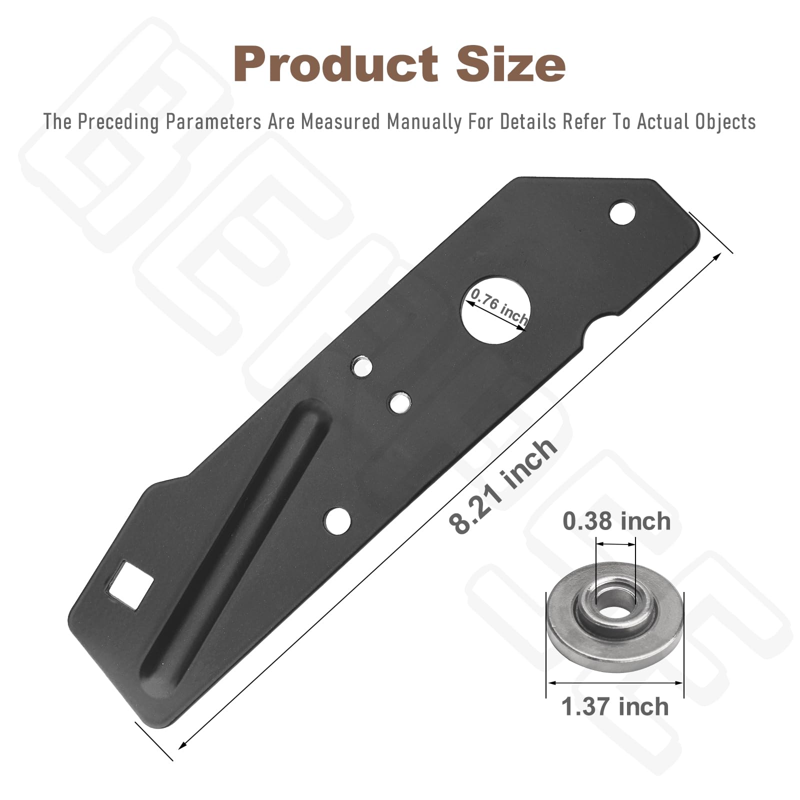 Amazon.com : BERPSE 532197249 197249 Lawn Mower Idler Arm