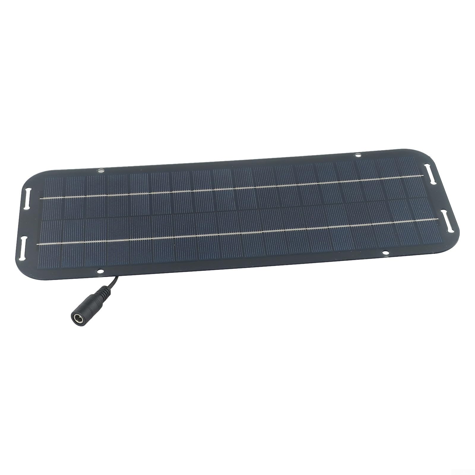 Kit Pannello Solare RichVibe 60W 12V Caricabatterie a Goccia per Batteria con Celle Monocristalline e Accessori di Montaggio per Roulotte, Auto, Furgone, Barca, Sistema di Ricarica Portatile per