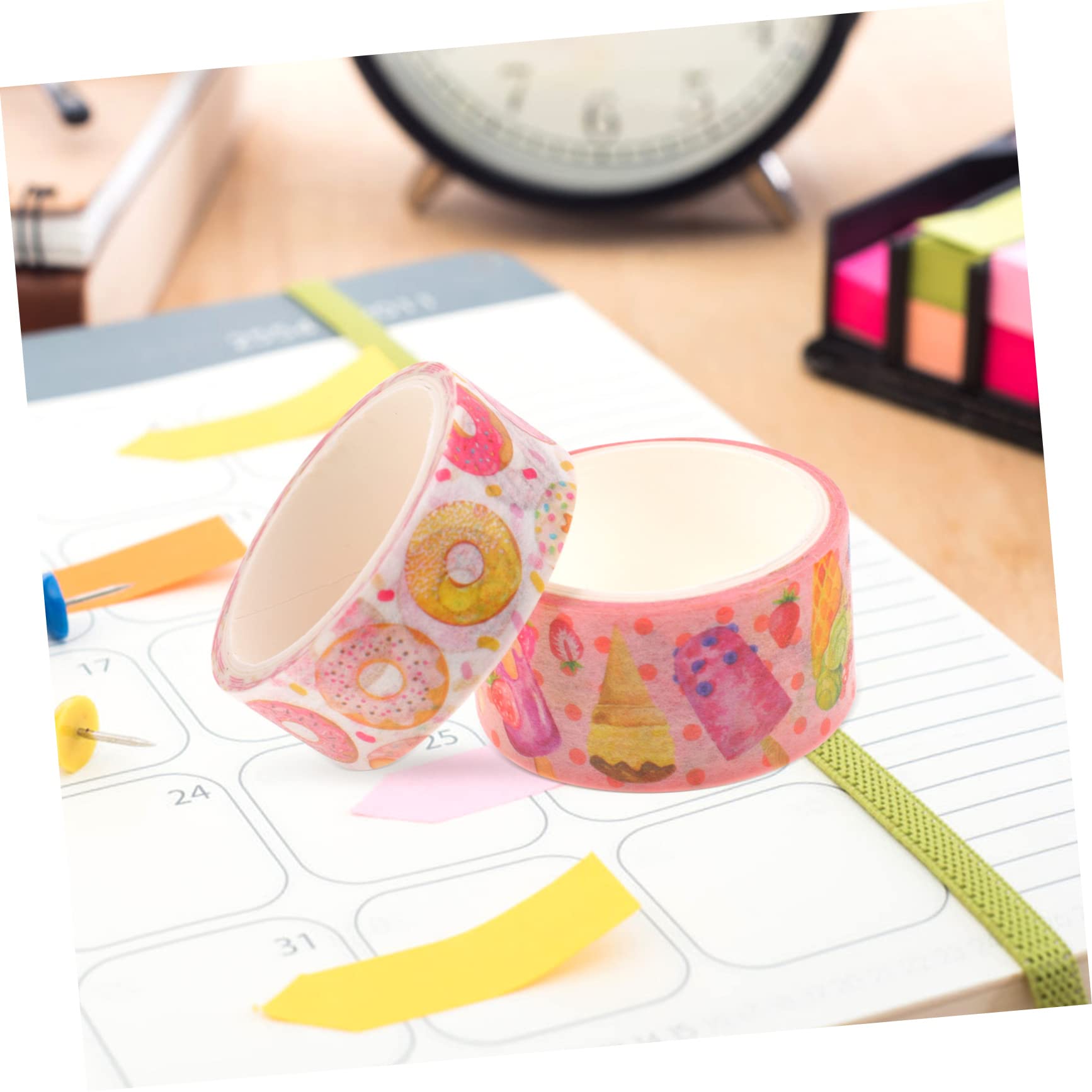 Housoutil 5 Sätze Washi Tape Set Für Scrapbooking Dekoratives Klebeband Für Diy Projekte Partydekoration Und Mehr Langlebig Und Leicht Abreißbar 10 Rollen * 5
