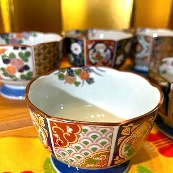 古伊万里　有田金彩上絵彩色小鉢 有田焼 伊万里焼 古伊万里 金彩 色絵 なます皿 小皿 小鉢 5寸皿5