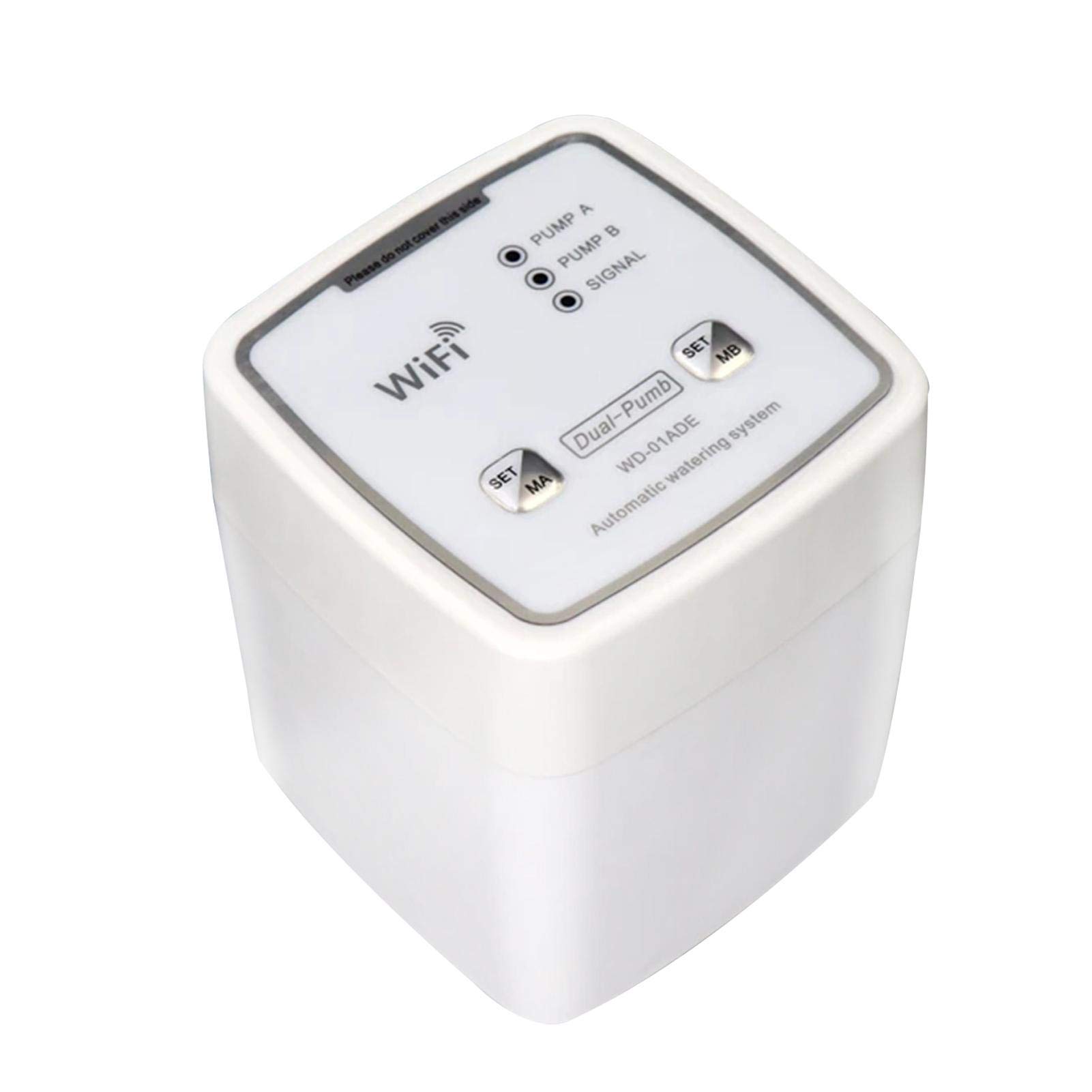 Sistema di Irrigazione Automatico WiFi Fai Da Te Con Timer - Set di 15 m per 20 Piante in Vaso - Irrigazione a Goccia USB per Interni