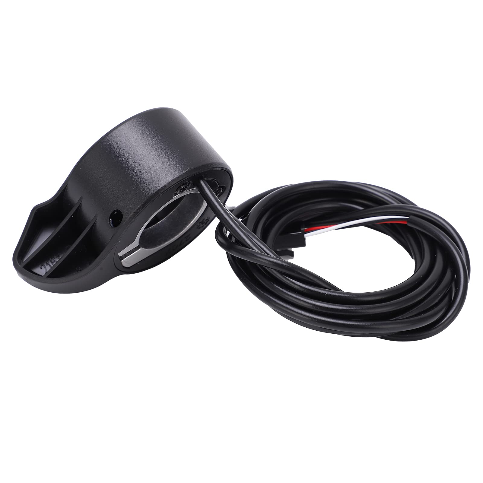 Shanrya Thumb Throttle, Useful E Bike Speed Controller Good Operating Feel TPR Material Buttons 270X Thumb Throttle Accelerator with Waterproof
