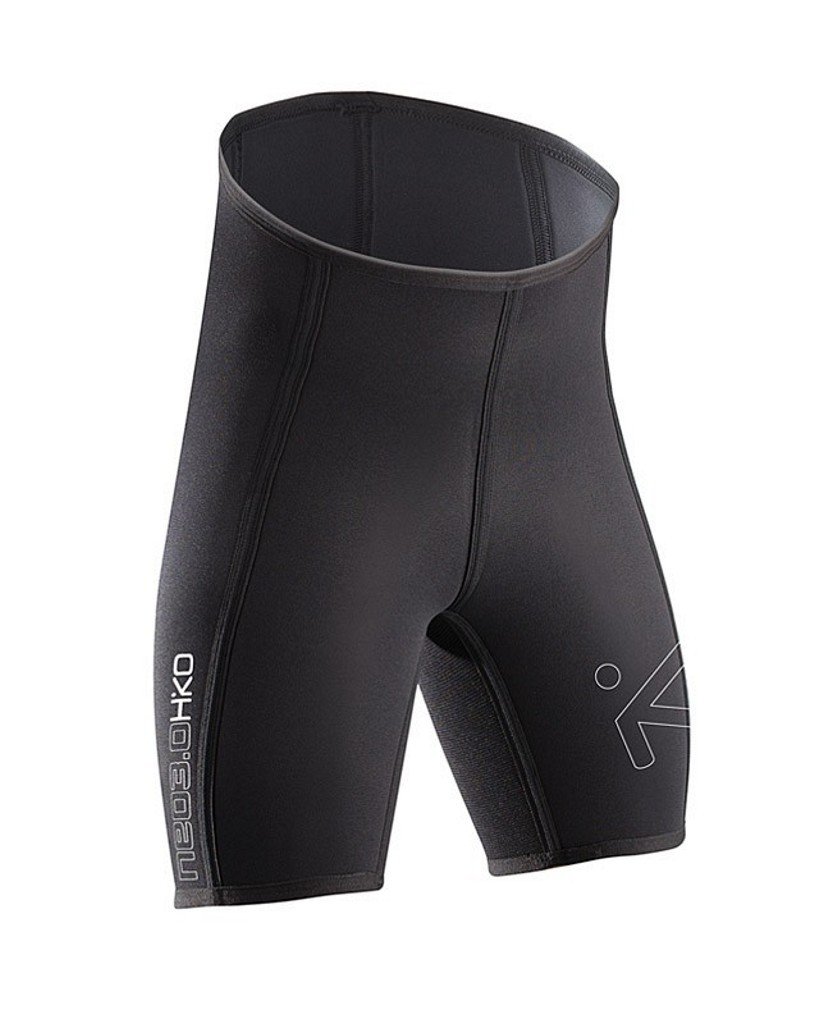 Hiko Neopren Short Hose 3mm Sitzform Wassersport Kanu Kajak Canadier, M, Schwarz