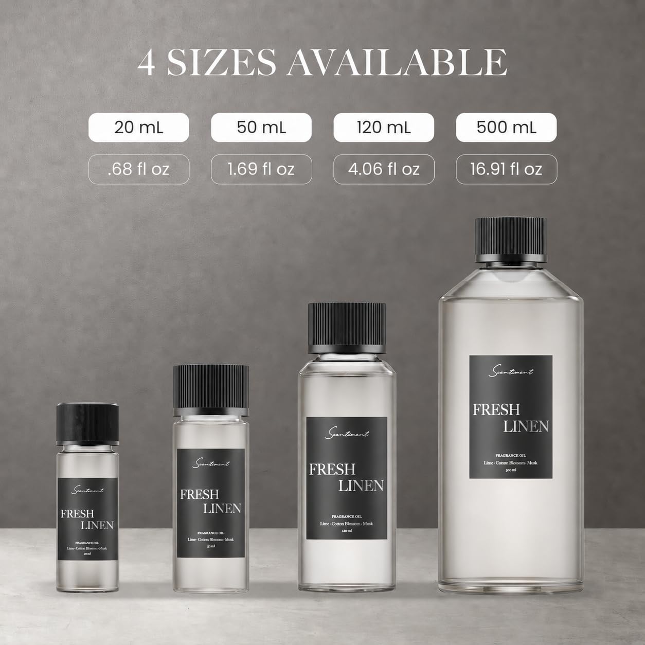 Amazon.com: Scentiment Fresh Linen Diffuser Oil - Premium Hotel