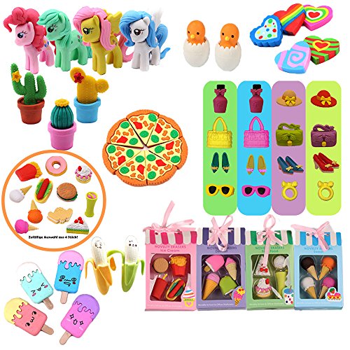 Kopper-24 Gum: Fastfood / Burger Set van 4