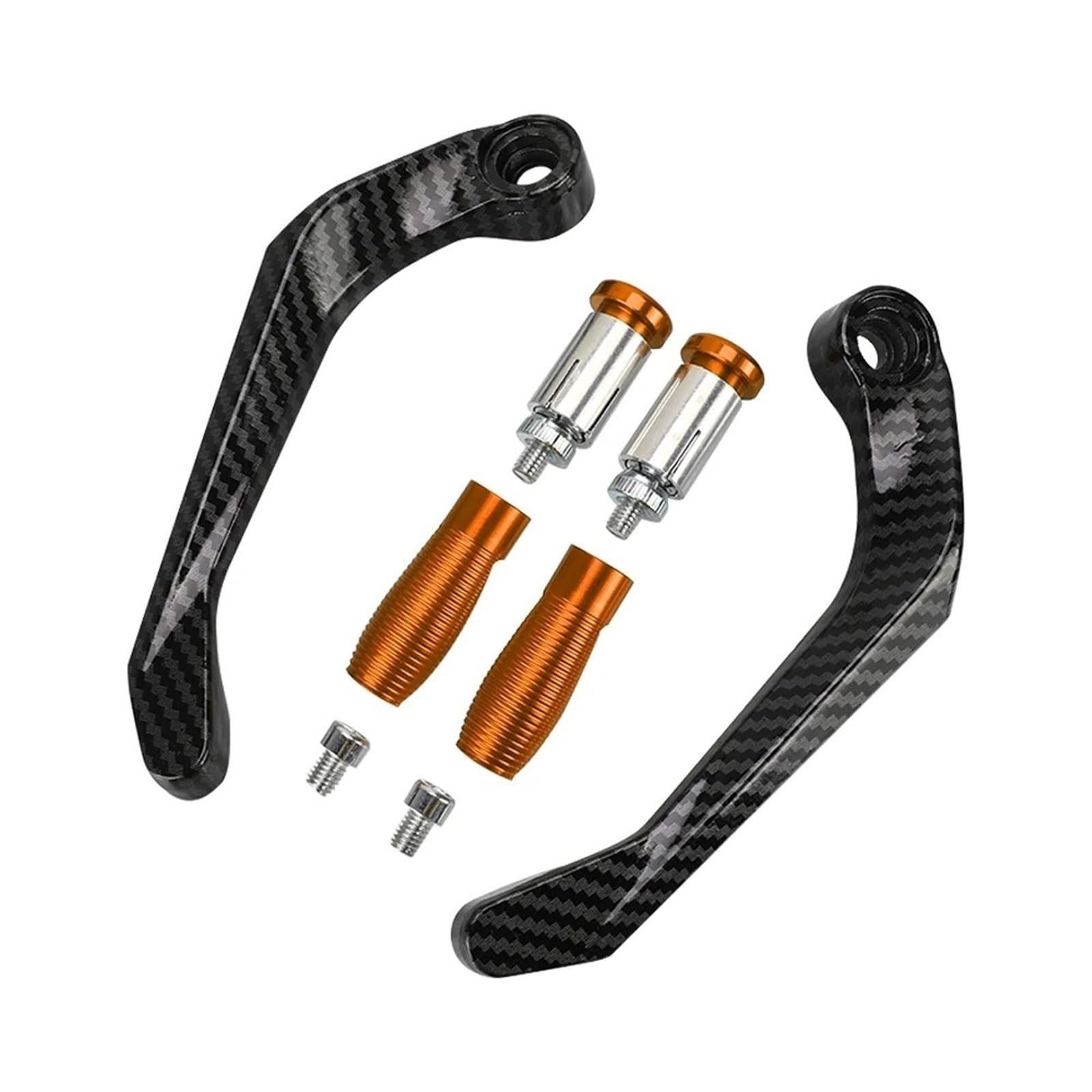 Ppwiall Orange Xj600 For Xj600/Xj600ns/Xj600s Diversion Motorcycle Handlebar Brake Clutch Lever Hand Guard Brake Lever Guard
