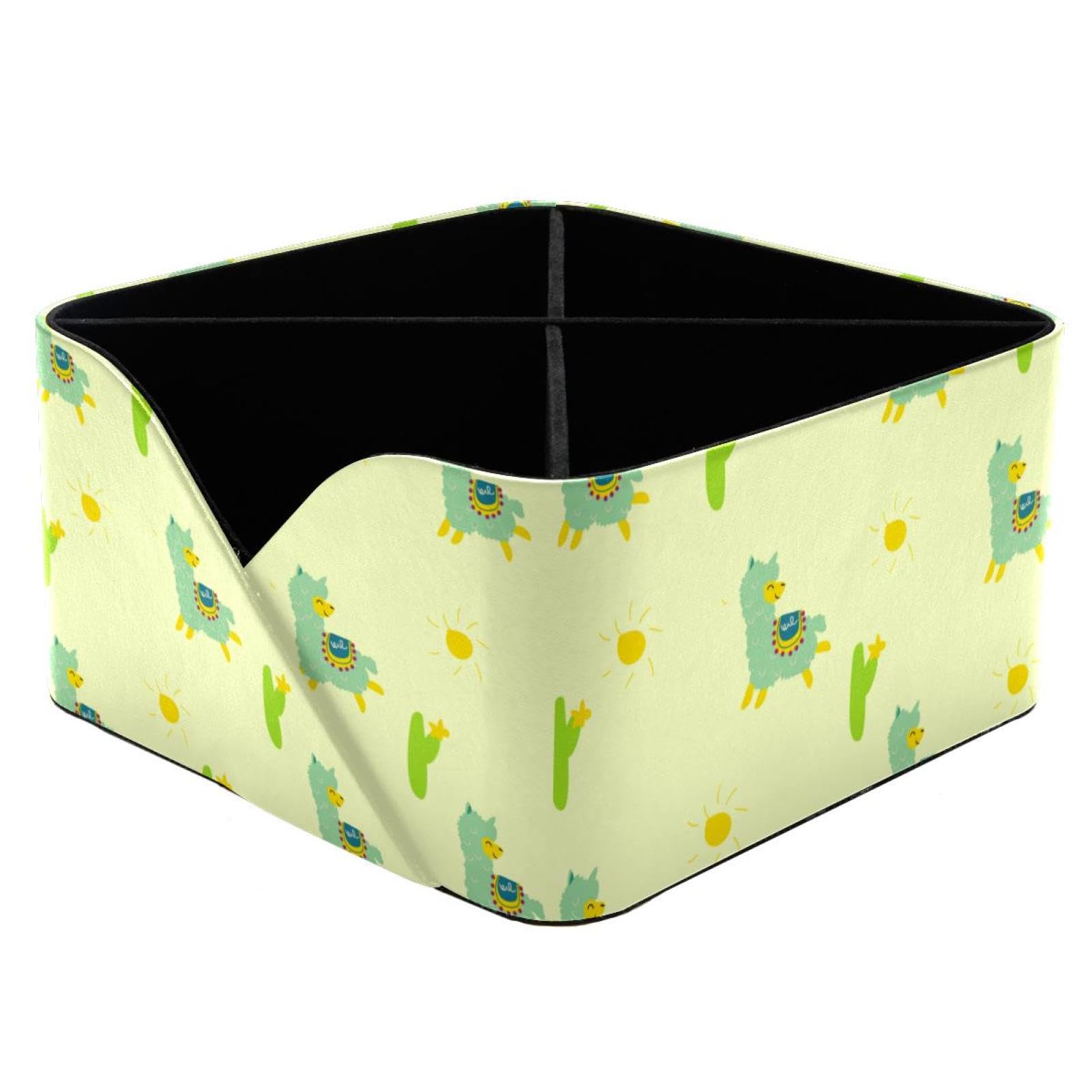 Pot de rangement pour bureau Happy Llama idéal pour le télétravail à la maison