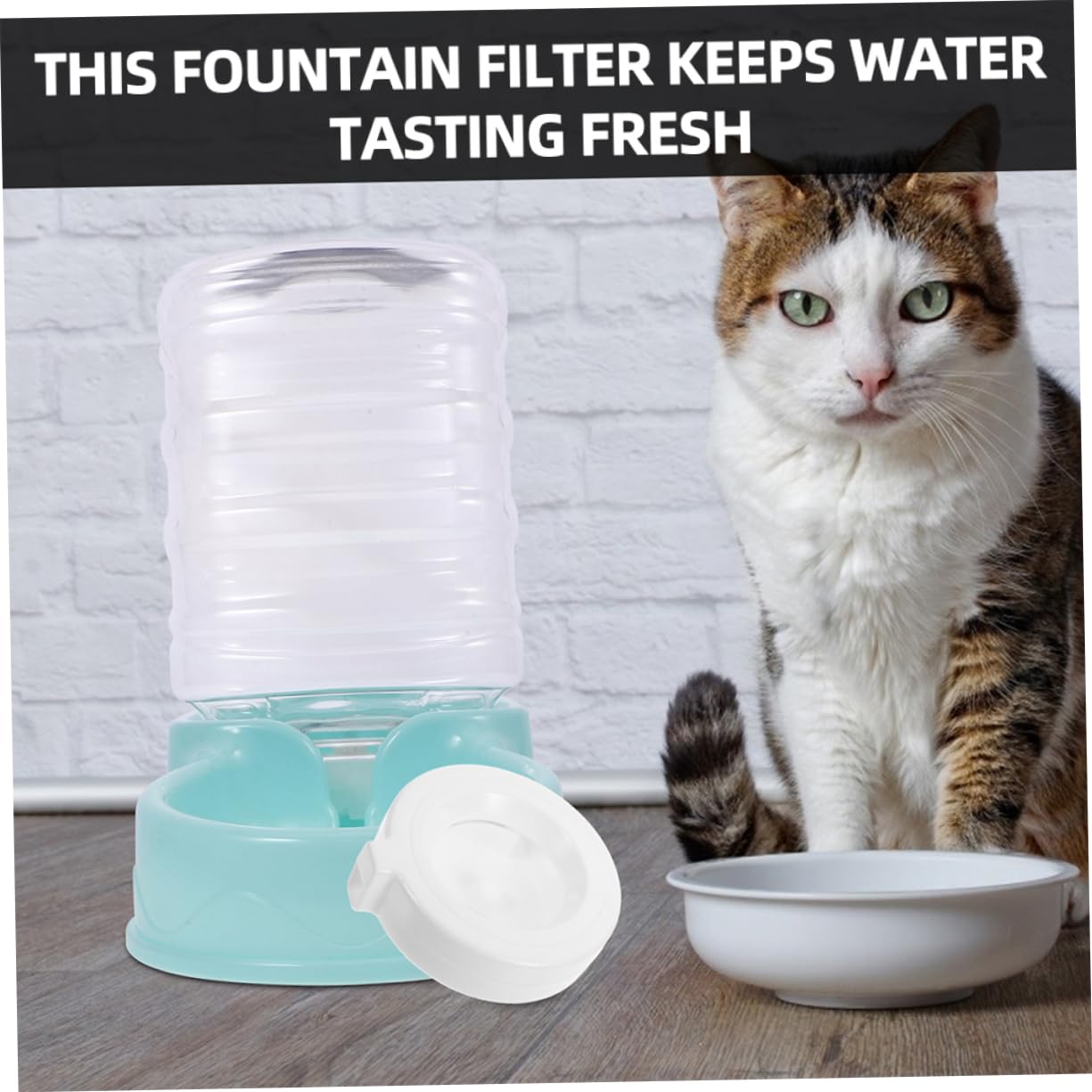 UPKOCH 8stücke Haustier Wasserfilter Ersatz Für Katzen Trinkbrunnen Abs-Material Filter Für Schwerkraft Wasserspender Entfernt Gerüche Und Verunreinigungen Pflege Und