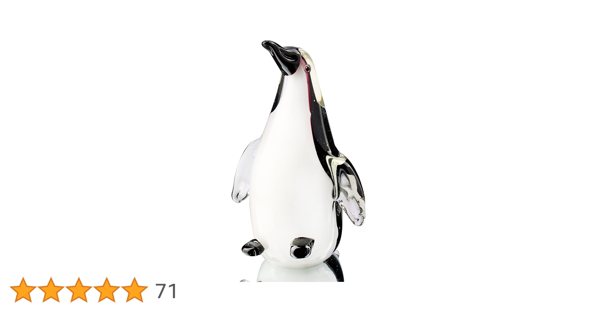 【バカラ】動物 ペンギン 置物 インテリア★美品★幸運　ケース付き バカラ】動物 ペンギン 置物 インテリア☆美品☆幸運 ケース付き