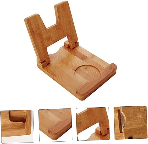 Miniatura 8 de 1 estante de almacenamiento para tapa de bambú