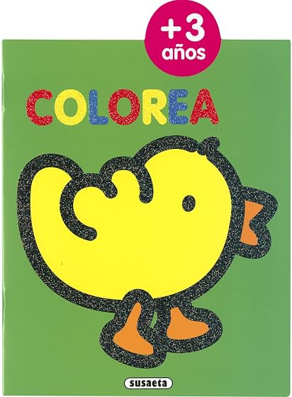 Colorea por edades 3 años