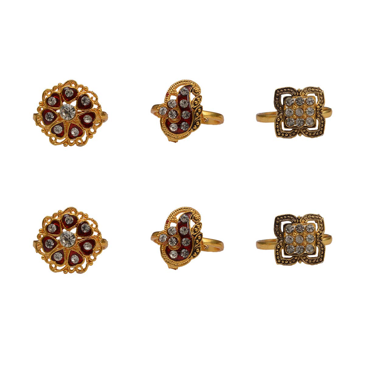 Rabia Taj Pearl Traditional 3 pairs Toe rings (B08SK3K2PJ) Amazon Price History, Amazon Price Tracker