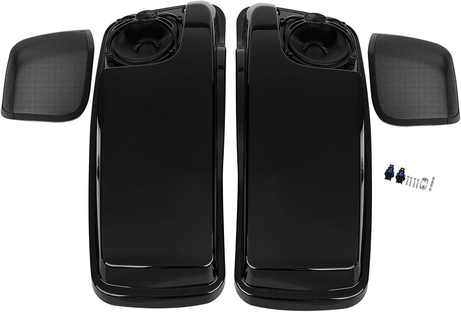 TCMT Saddlebag Lids W/ 5"X7" Speakers Fits For Harley Touring 2014-2024 Road King CVO Road Glide Street Glide Electra Glide Ultra Limited