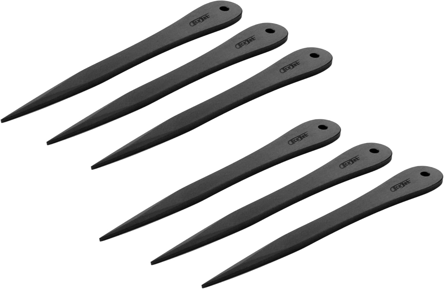 ACEJET STINGER Air SHADOW Steel No Reload Set – Throwing knives - Set of 6