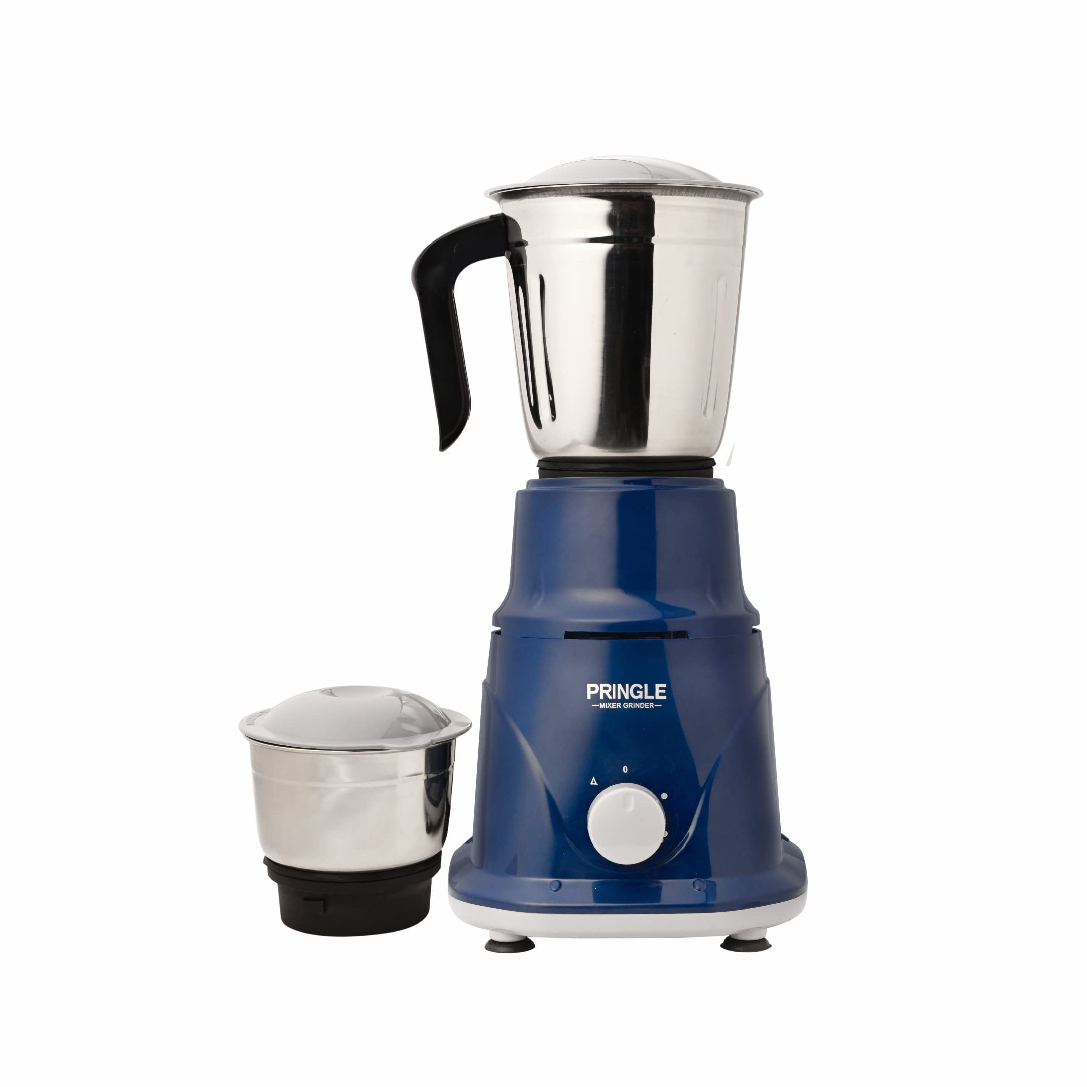 Pringle Crest 2 Jar Mixer Grinder 500W Powerful Motor[ISI] Certified-304 Grade Stainless Steel Blade| 2 Stainless Steel Jars(1 Litres) Chutney Jar (0.25 Litres)3 Speed -Blue (B0C6GT68K1) Amazon Price History, Amazon Price Tracker