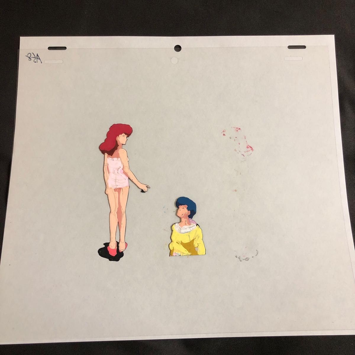 Amazon.co.jp: めぞん一刻 セル画 音無響子 六本木朱美 : おもちゃ