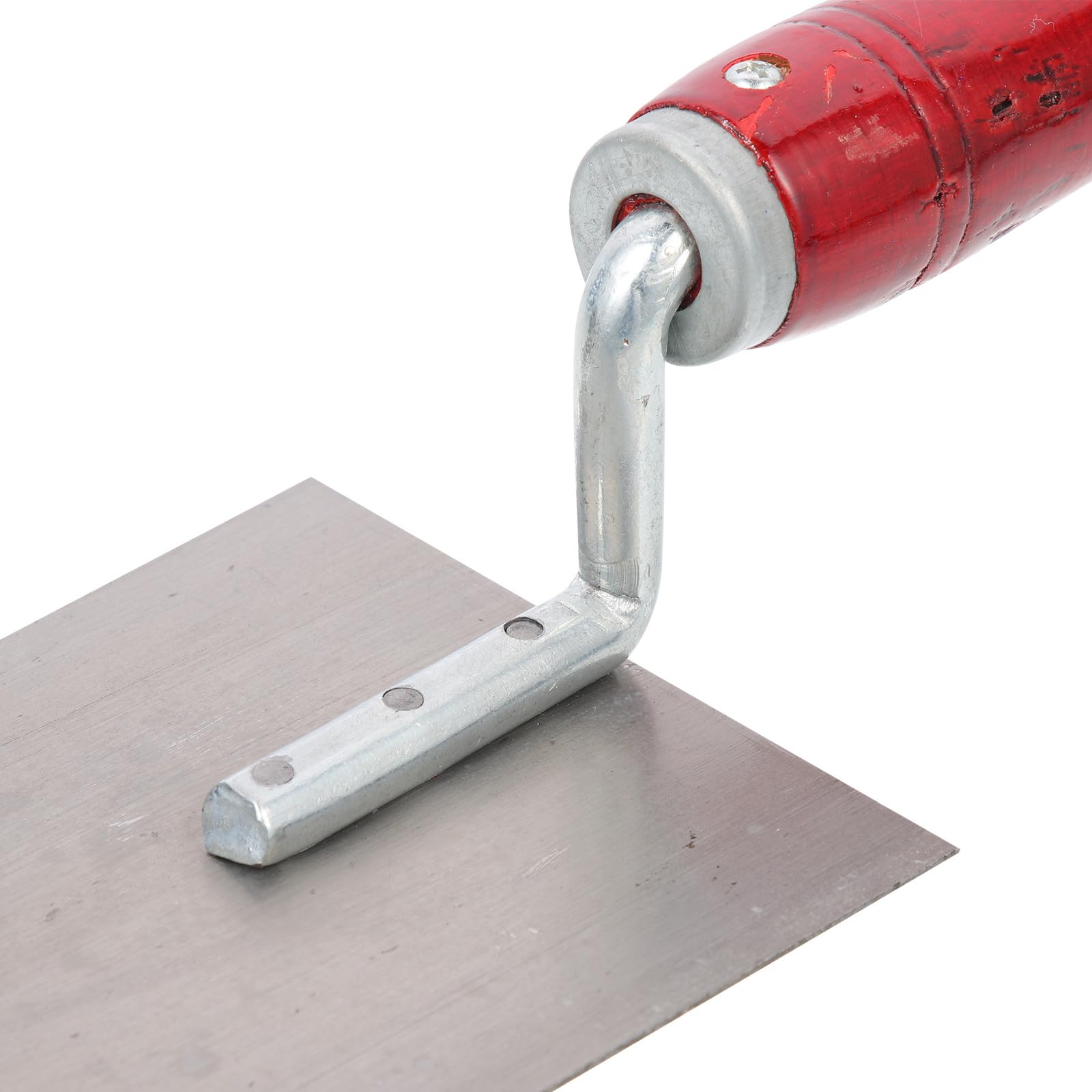 3 Stück Spachtelmesser aus Edelstahl und Holz für Zement