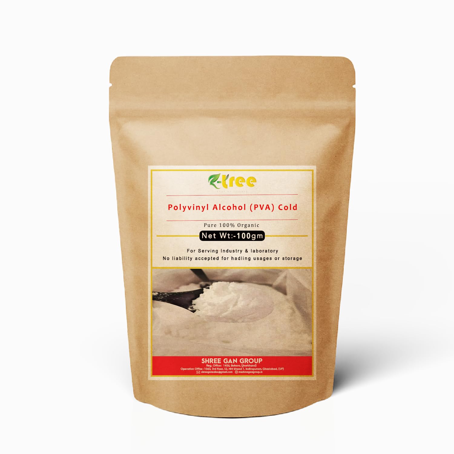 Polyvinyl Alcohol (PVA) 100GM Cold Water Soluble Powder-picture-32
