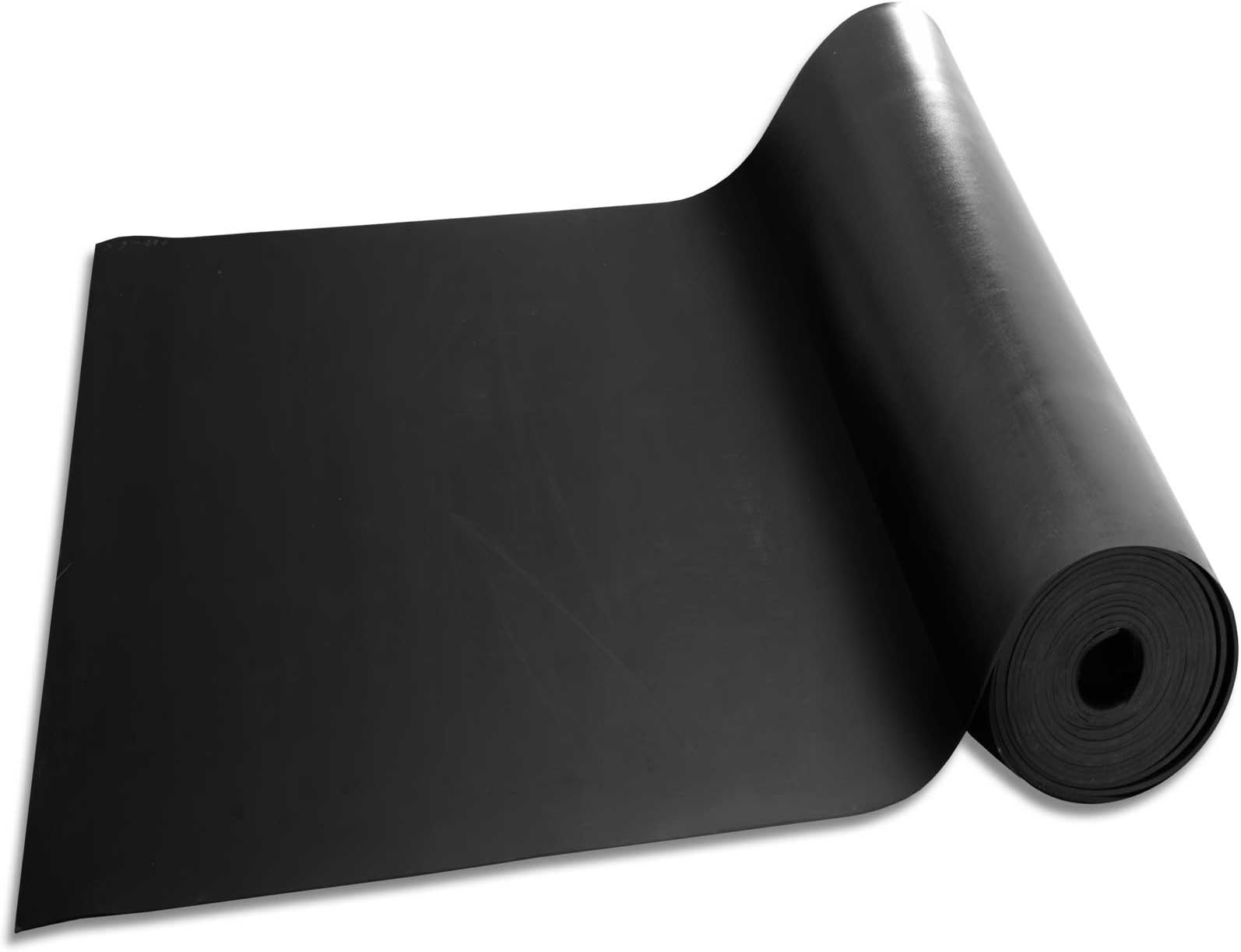 etm Rubber Sheet Roll - NR/SBR Rubber Sheet | Anti-Slip Rubber Sheeting for DIY Projects, Garage Flooring, Pallets | 5mm Thick, 120x200cm