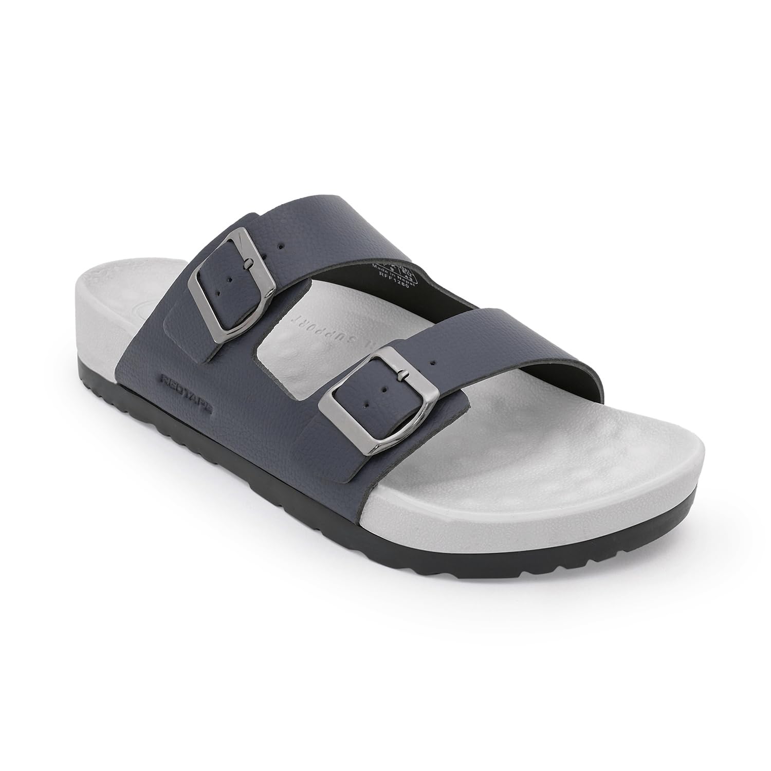 Men's Double Strap Buckle Sliders for Everyday Comfort-image-16