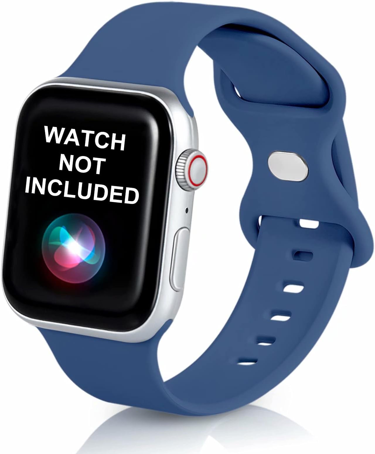 VEMIGON Sport Band Compatible with Apple Watch Straps 44mm 45mm 46mm 40mm 42mm 38mm 41mm 49mm, Soft Silicone Replacement Bands for iWatch Series 10 9 8 7 6 5 4 3 2 1 SE Ultra (Watch Not Included)