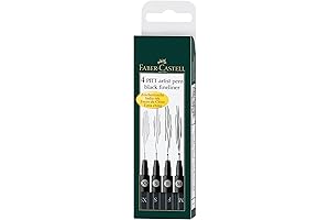 Faber-Castell Pitt Artist Pen Ink Pens - Black