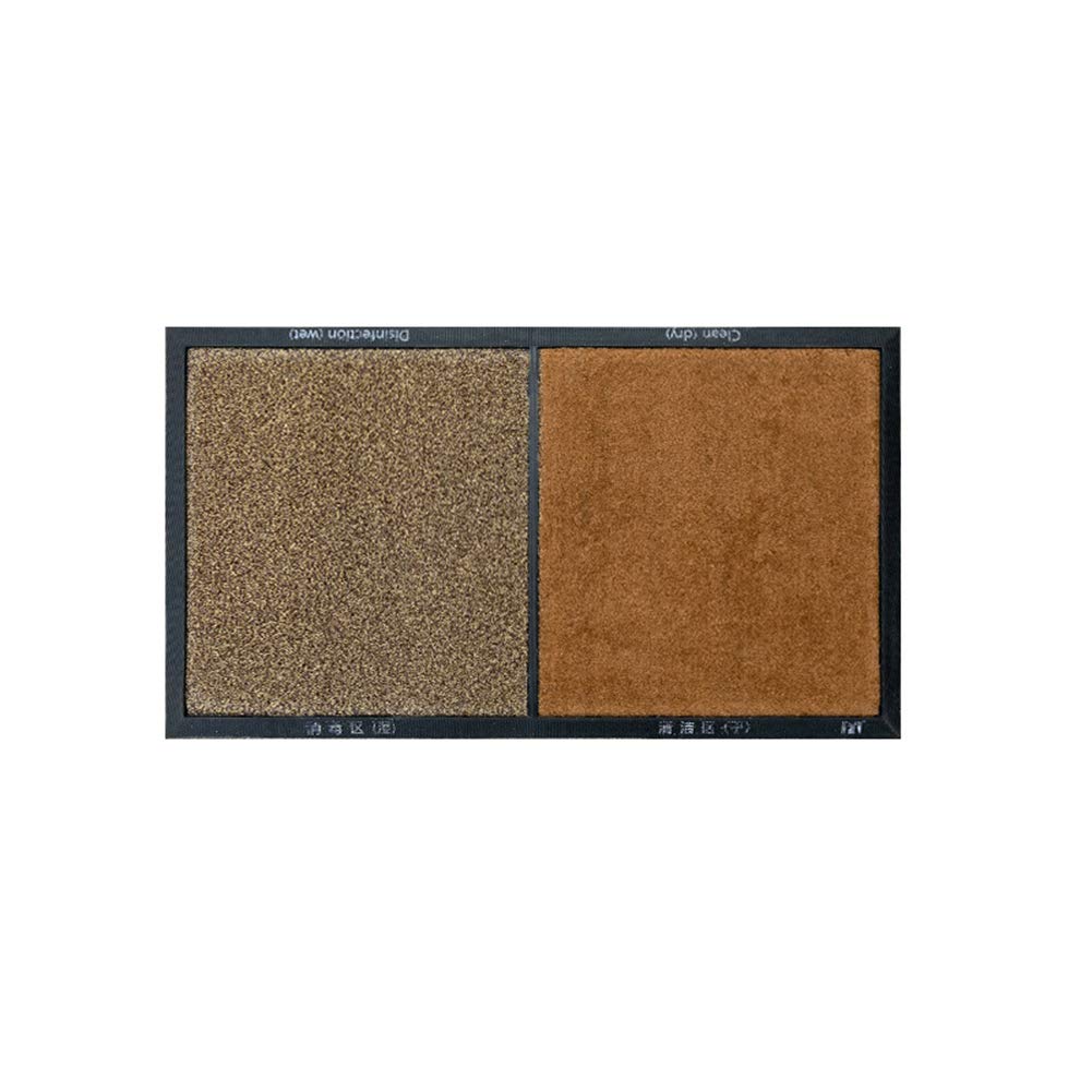 Alfombrilla Desinfectante para El Piso, Zapatos De Limpieza De La Puerta Delantera, Alfombras Y Felpudos, Felpudos para el Hogar Restaurante Entrada De La Oficina, 45 x 80 cm