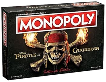 USAopoly Pirates of the Caribbean Ultimate Edition Monopoly Board Game