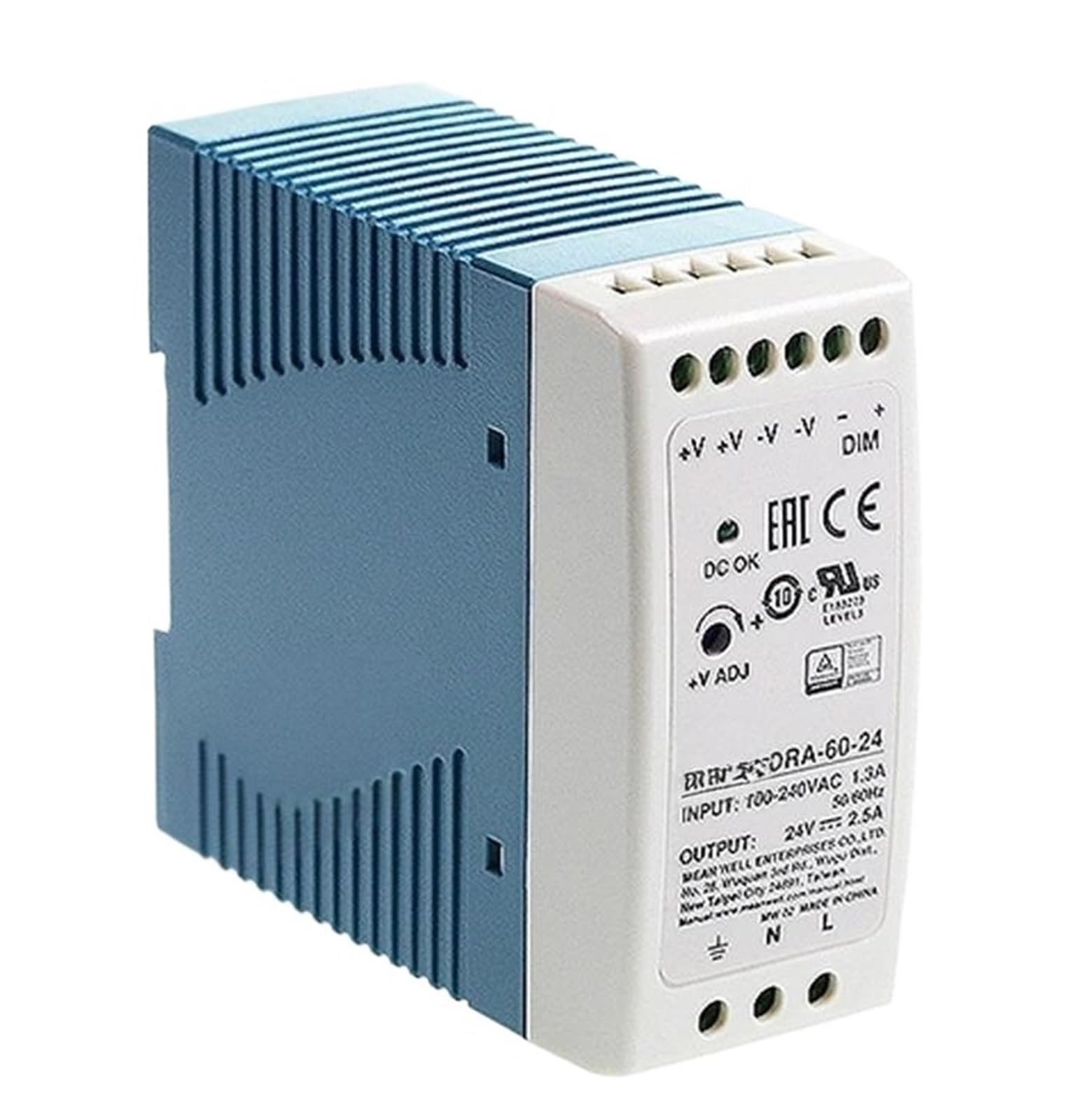 SWEWDSQG 60W Single Output Switching Power Supply DRA-60-12 DRA-60-24(DRA-60-12)