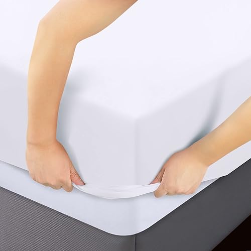 Miniatura 3 de Utopia Bedding Sábanas bajeras de tamaño individual XL, paquete de 2 sábanas inferiores de microfibra suave cepillada, bolsillos profundos,