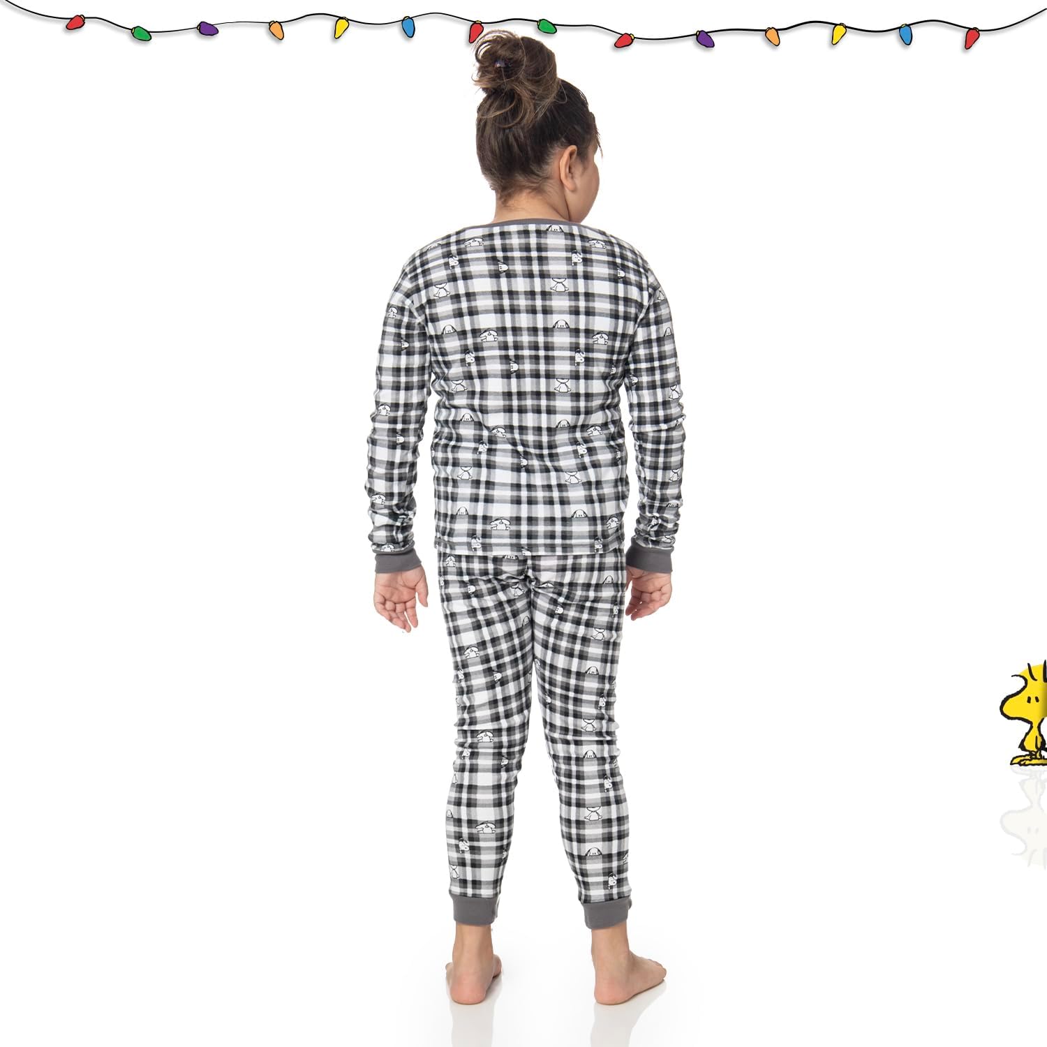 Peanuts Snoopy Family Matching Pajamas Comfy PJs Sleepwear 2-Piece Sets for Christmas - Image 4