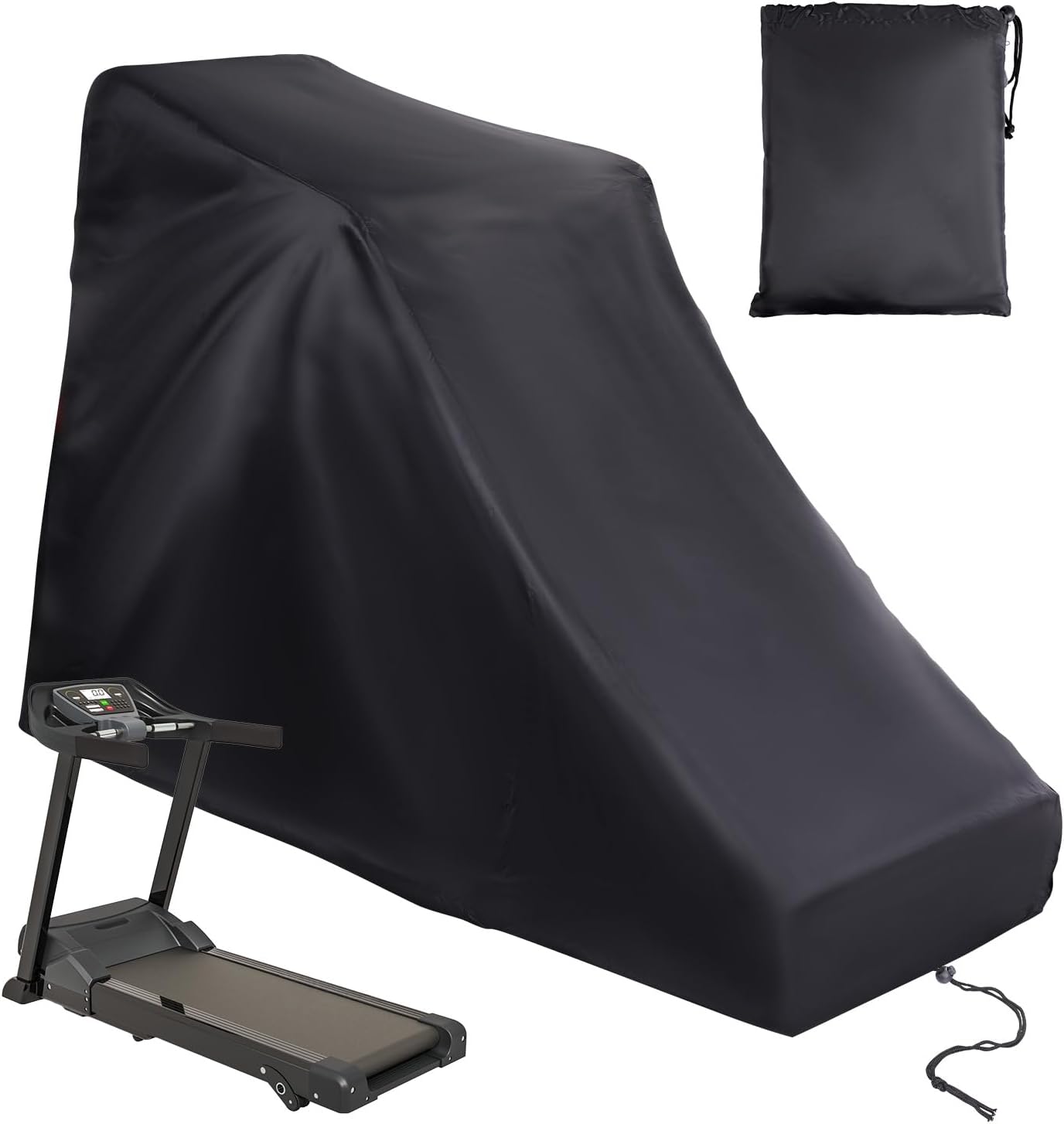 HOMEE Treadmill Cover Waterproof Outdoor 78" x 37"x 59", Heavy-Duty Fitness Equipment Protection Cover, Protects Treadmills from Dust, Moisture, Scratches for Home Gym, Fits Most Treadmill