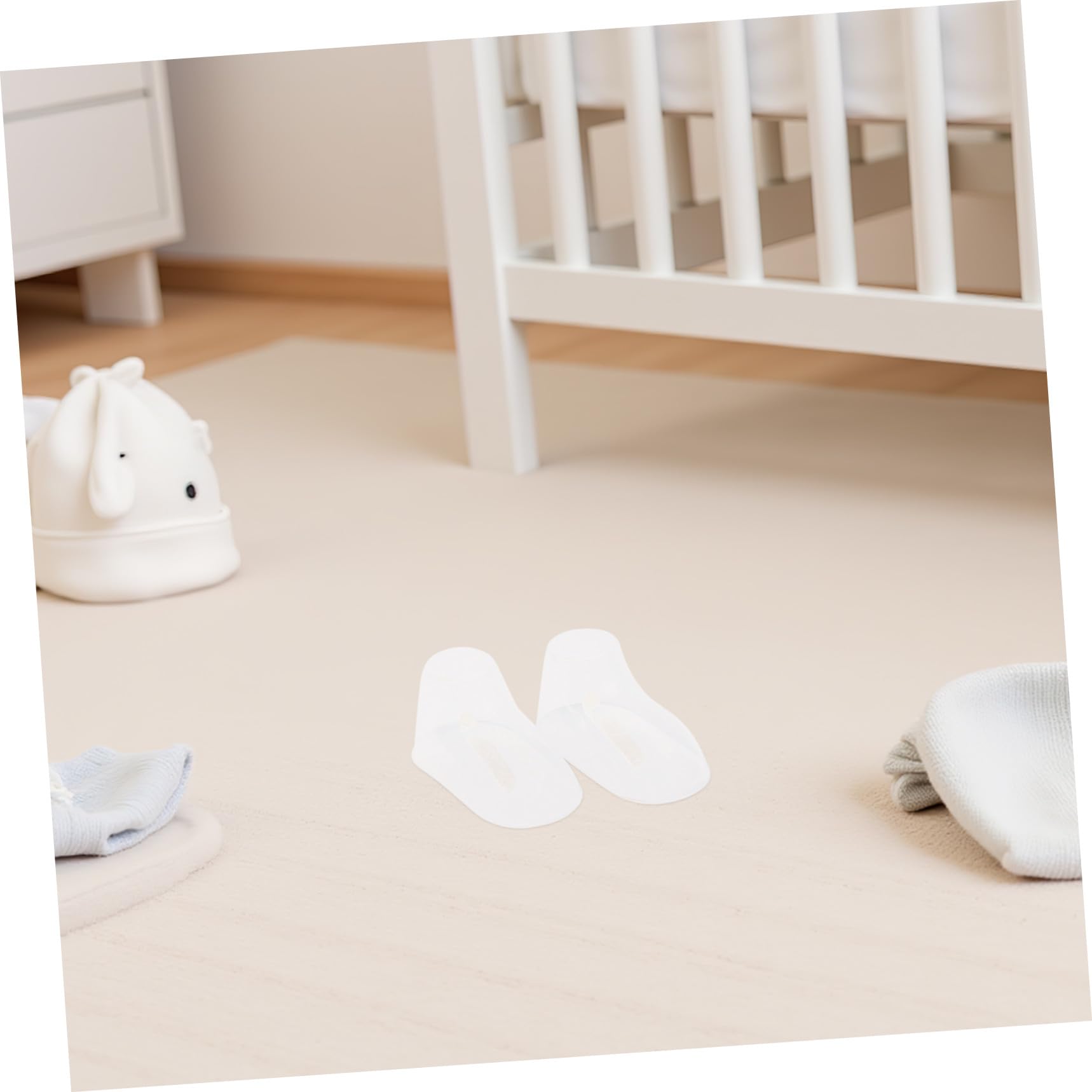 LIFKOME 100 Stück Babyfüße Schuhspanner aus Pvc Stabiler Durchsichtiger Präsentationsständer zur Formgebung von Babysocken und Babyschuhen für Kleinkinder