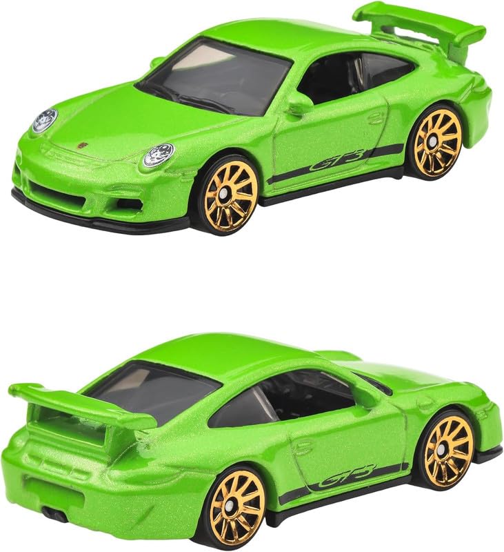 Image of Hot Wheels 2025 Fast & Furious Pack of 5 (70 Dodge Charger RT, 1966 Chevrolet Impala, Porsche 911 Gt3 RS, 68 Plymouth Barracuda Formula S, Nissan Silvia) Multi - Color