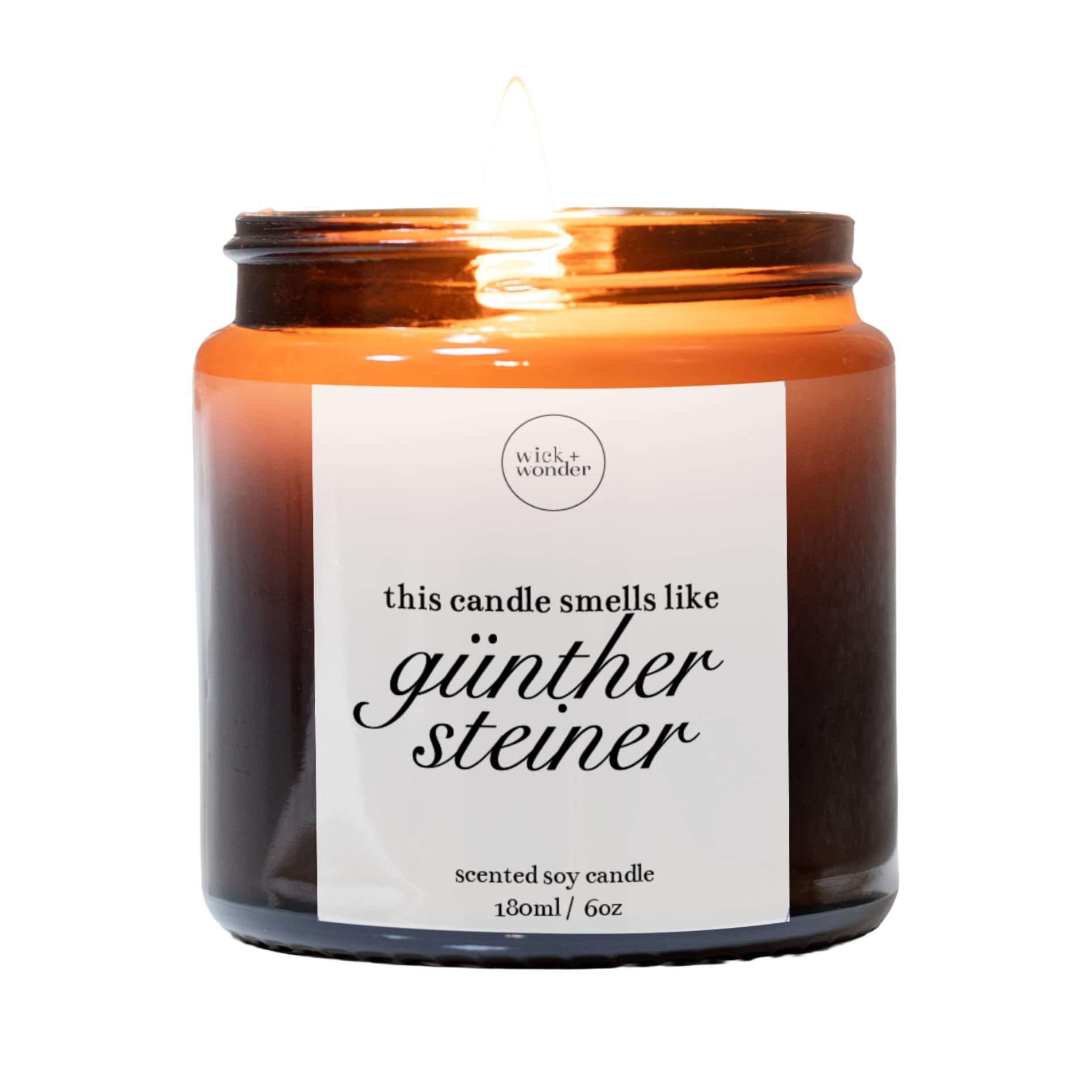 Smells Like Gunther Steiner Candle │ Luxury Soy Candle │ Funny Formula One Gifts │Gunther Steiner Gifts │ F1 Gifts For Her, Him │ F1 Novelty Gifts │Gunther Steiner Merch (180ml, 35-40hrs burn)