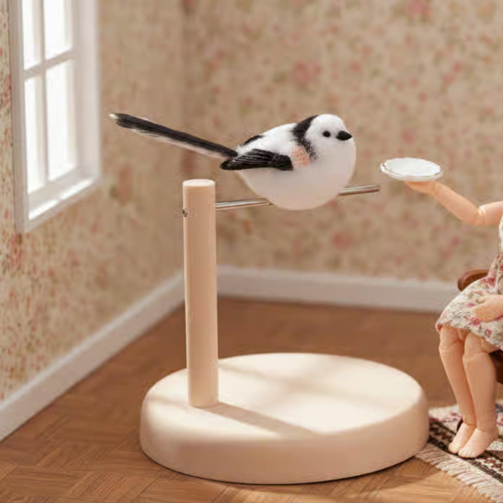 Modelo Mini de Pájaro Adorable Figura de Pájaro Mini Coleccionable Figurita, Style to 2