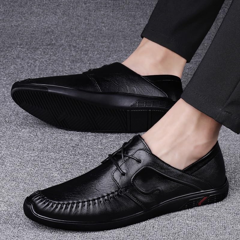Dress Shoes for Men Lace-up Casual Shoe Top-Grain Leather Evening Wingtip2