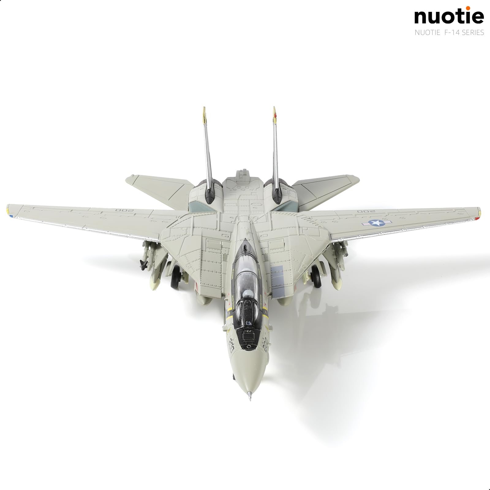 Amazon.co.jp: NUOTIE 1/100 F-14 トムキャット戦闘機 模型 戦闘機