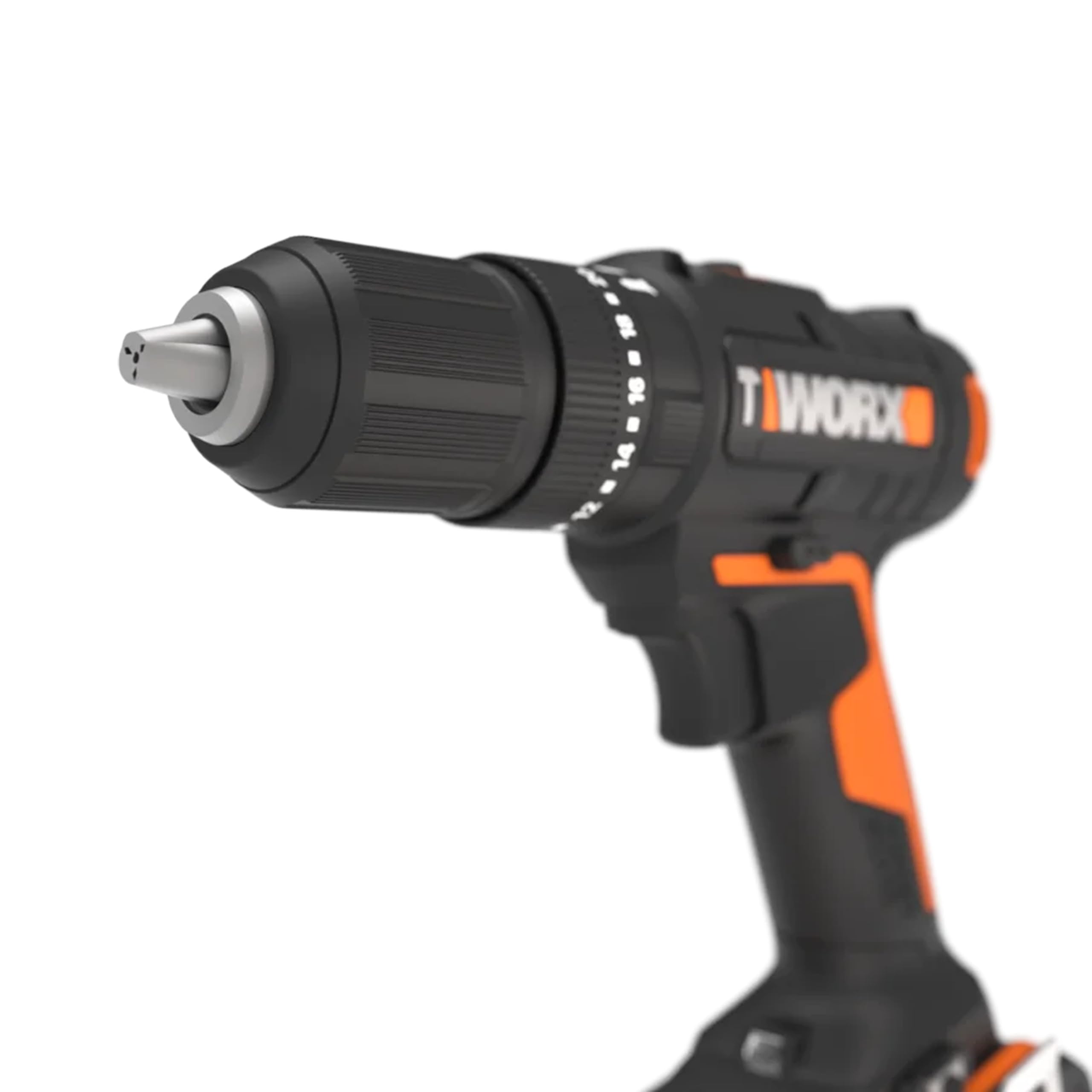 WORX WX370.2 Akku Schlagbohrschrauber 20V, 50Nm, 2-Gang-Getriebe, zum Schrauben, Bohren & Schlagbohren, 20 Drehmoment- + Bohrstufen + Schlagfunktion (inkl. 2x2Ah Akku, Ladegerät & Set mit 51Stk. Bits)