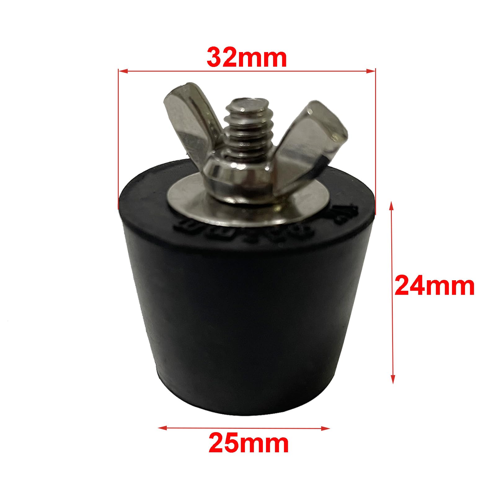 Goldyida 2 Pièces Bouchon de Piscine d'hiver pour Piscines Bouchons en Caoutchouc de Piscine Bouchon Conique d'hivernage Bouchon Hivernage Piscine Bouchons d'hiver pour Piscine (63mm
