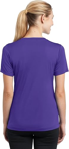Miniatura 2 de De la Mujer dri-equip la humedad Athletic de manga corta camisas Tallas XS-4X L