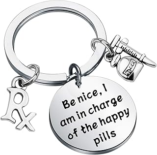 Pharmacy Tech Keychain Pharmacist Gift Pharmacy Shool Graduation Gift