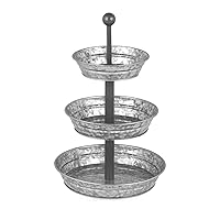 Algopix Similar Product 2 - Hallops 3 Tier Serving Tray 