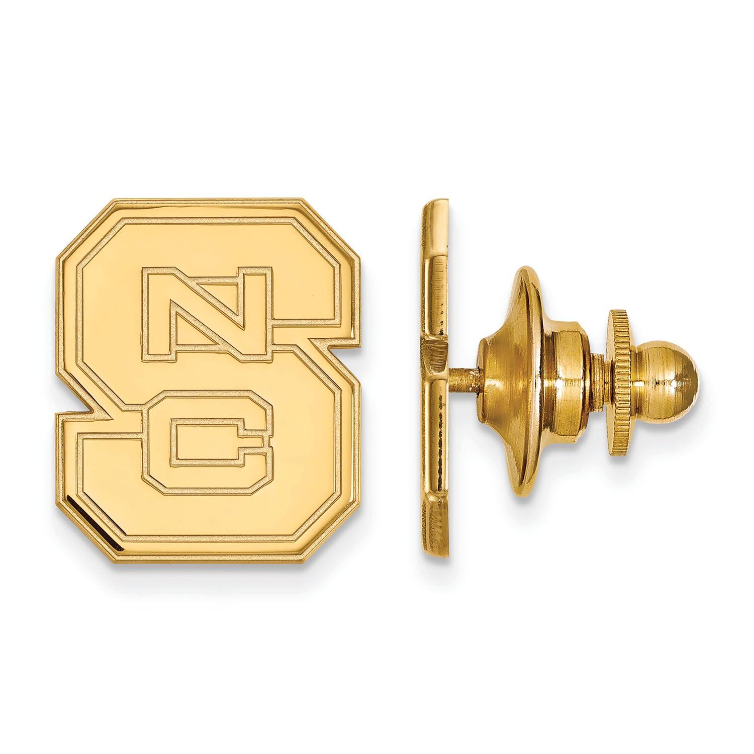 NC State Lapel Pin (Gold Plated)