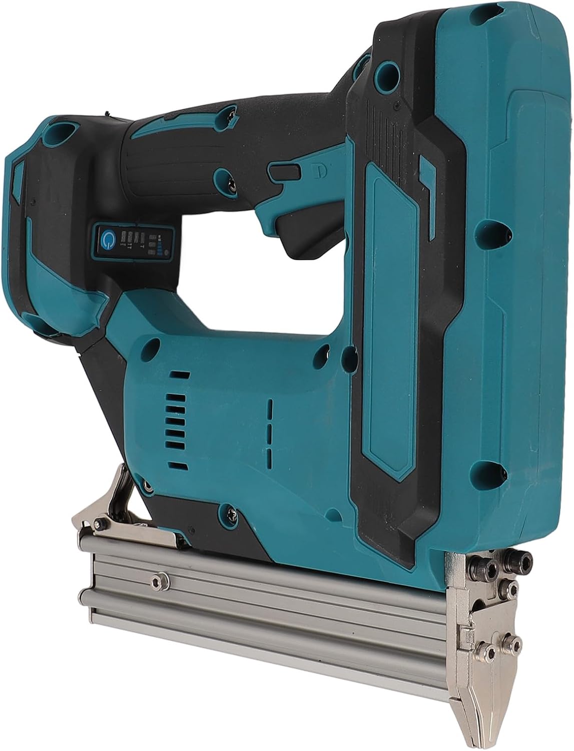 Fafeicy Cordless Brad Nailer, Battery Powered Stapler with Adjustable Depth, Impact Drive Technology for Woodworking Projects