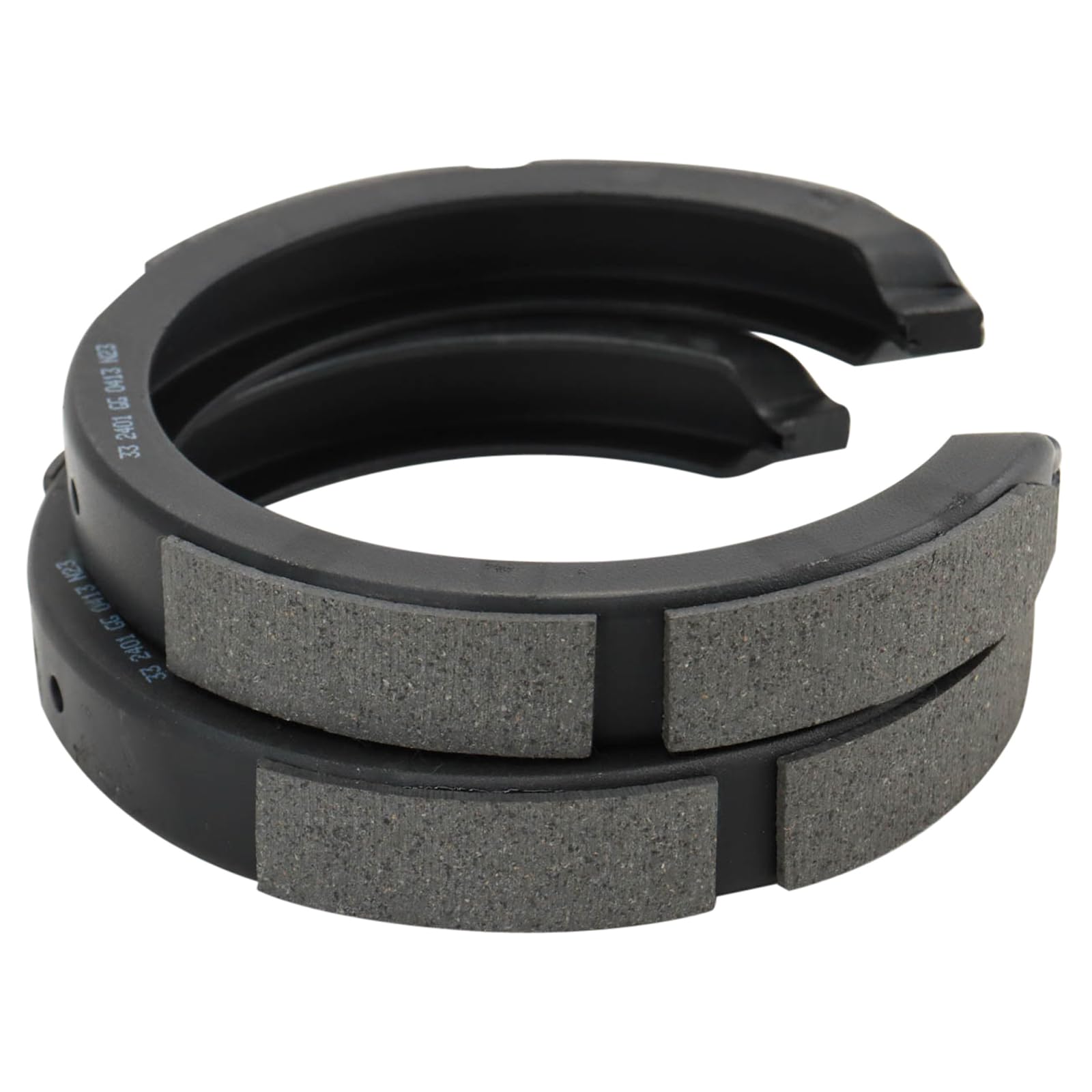 TRQ Rear Parking Brake Shoe Set