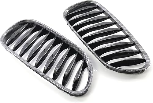 Miniatura 7 de Parrilla de repuesto para parrilla de riñón para BMW Z4 E85 2003 2004 2005 2006 2007 (GZ.A E85 LK Y)