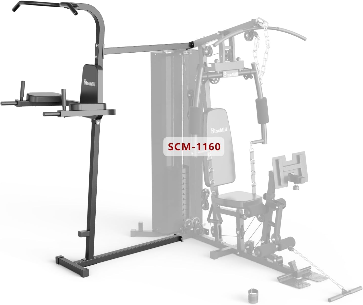 Home Gym SCM-1160PU Pull-up Station Multifunctional Full Body Home Gym Equipment for Home Workout Equipment Exercise Equipment Fitness Equipment SincMill