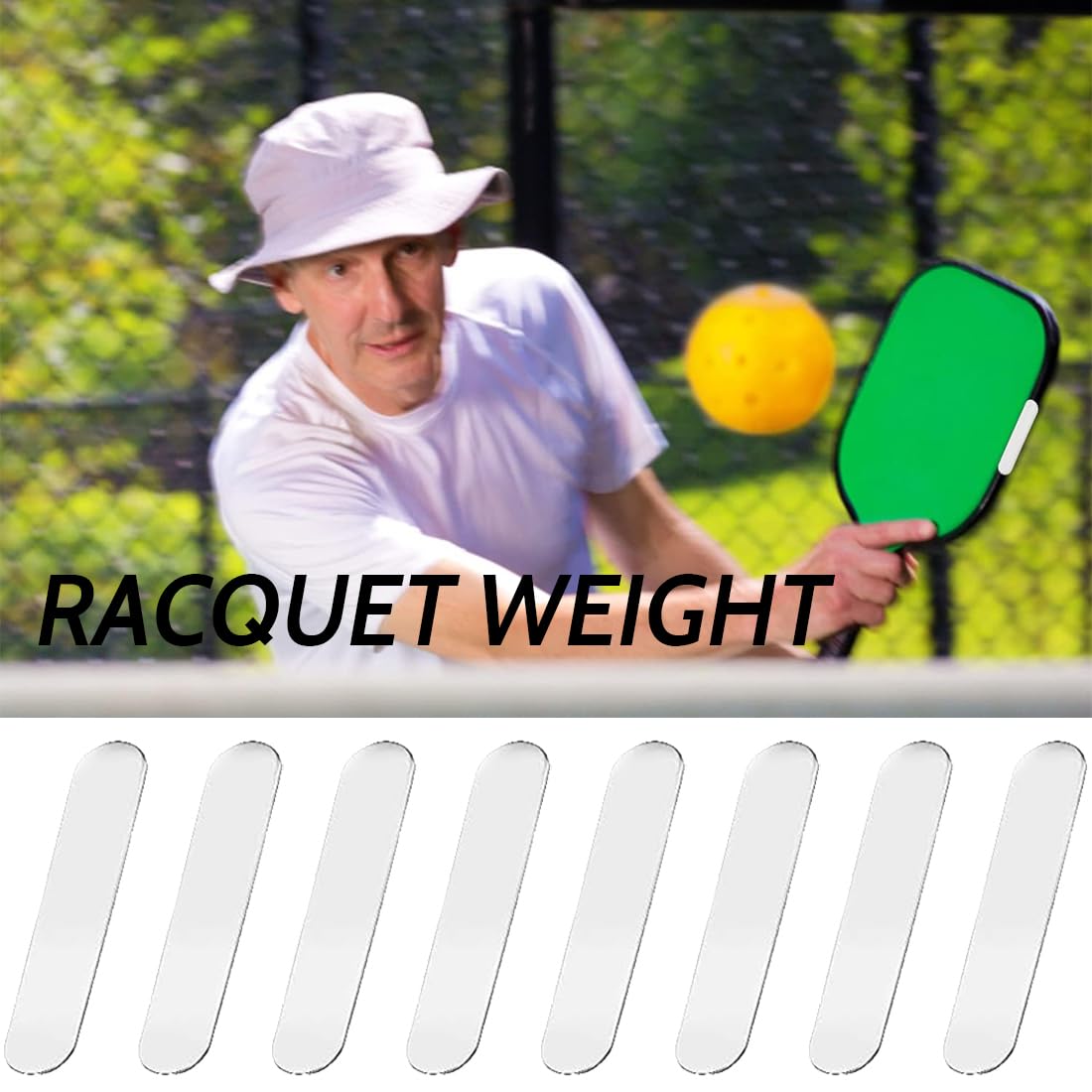 Cinta de Plomo Adhesiva para Tenis de 15 Piezas, Cinta de Plomo para Golf de 3 Gramos Cinta de Plomo para Pico de Pádel Protege los Bordes de la Paleta, Añade Contrapeso, Plateada