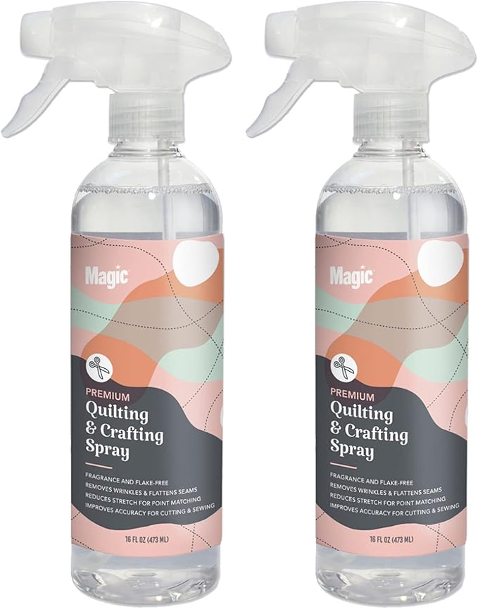 Magic Premium Quilting & Crafting Spray Bottle Fabric Spray for